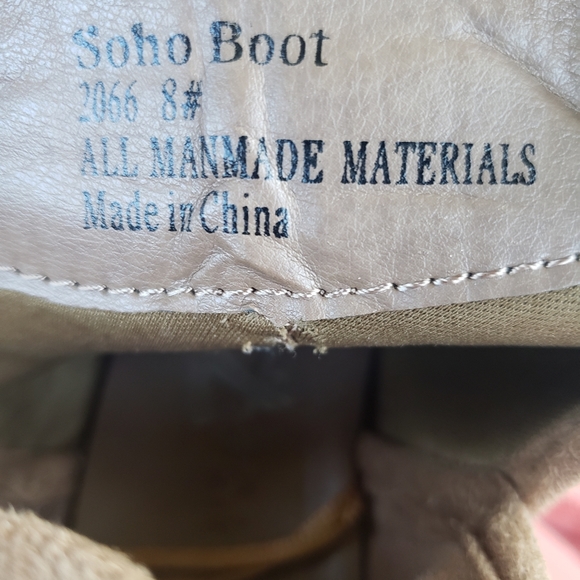 Great Fall booties! Seven7 Vegan Leather Boho bootie - Picture 4 of 8